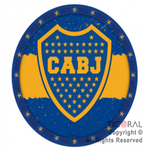 BOCA AZUL Y ORO PLATOS x 8